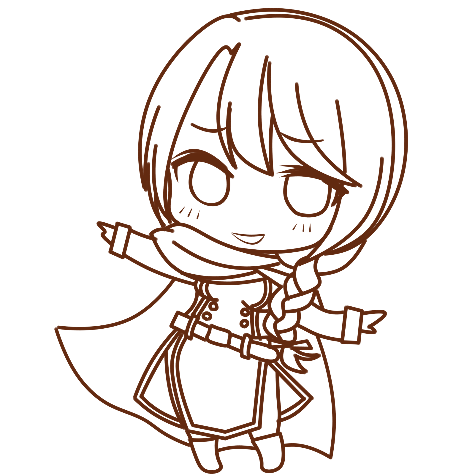 画像生成AIを線画整えツールや自動彩色ツールにする｜とりにく