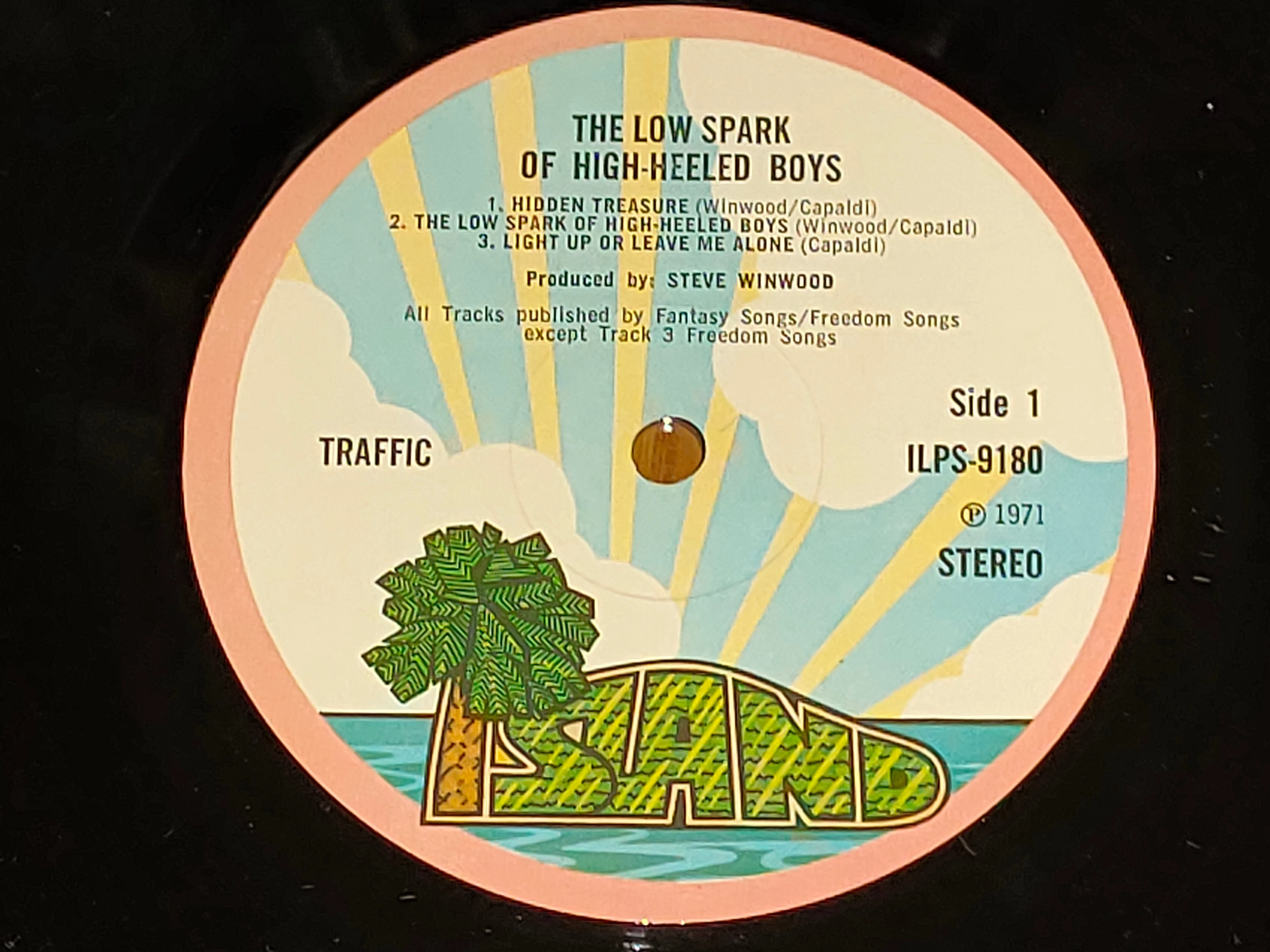 The Low Spark of High Heeled Boys】(1971)Traffic 酩酊するウィン