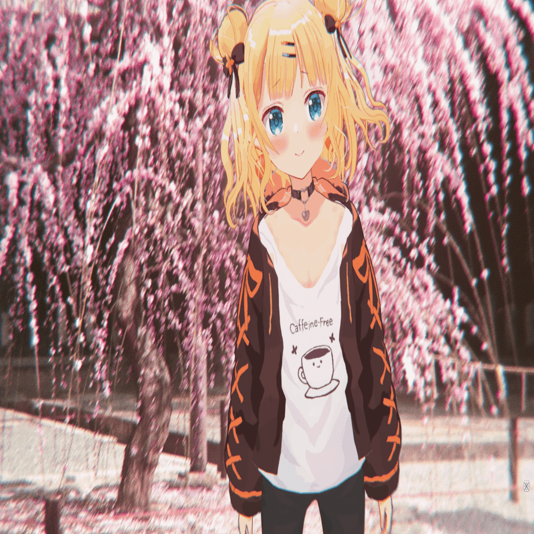 ごちうさのシャロのファンモデル作った｜閑咲あめ