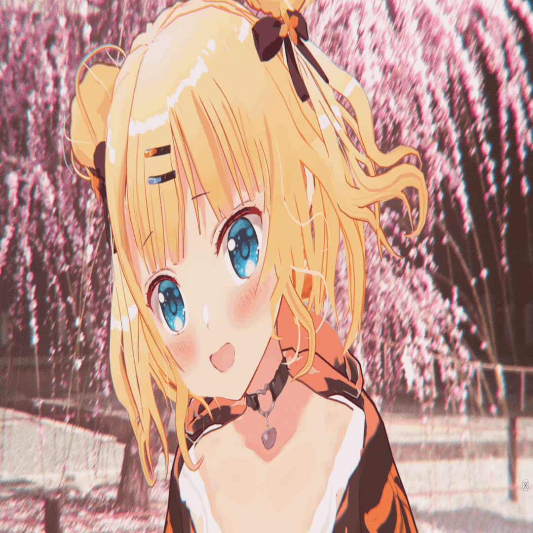 ごちうさのシャロのファンモデル作った｜閑咲あめ