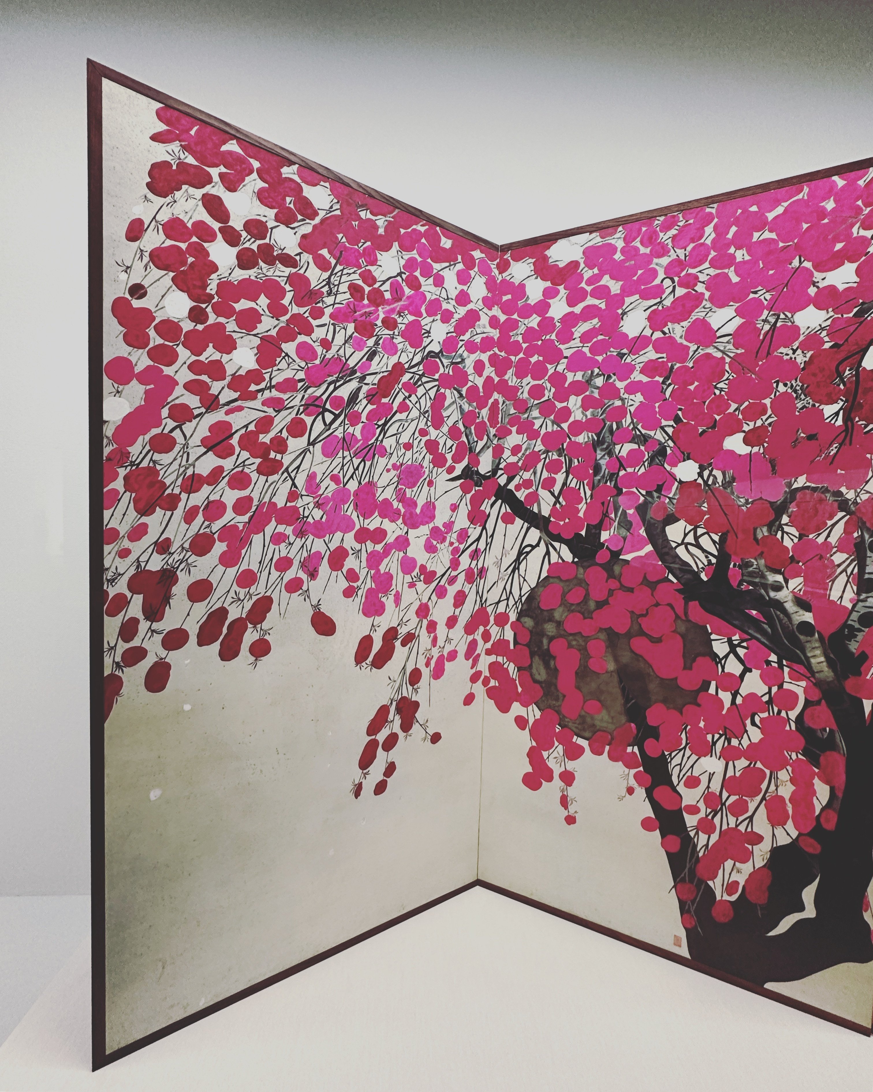 日本画家の船田玉樹氏作品 　※時期詳細不明 船田玉樹《花の夕》①100%現代の目を使う、勝手な鑑賞方法【MoMAT