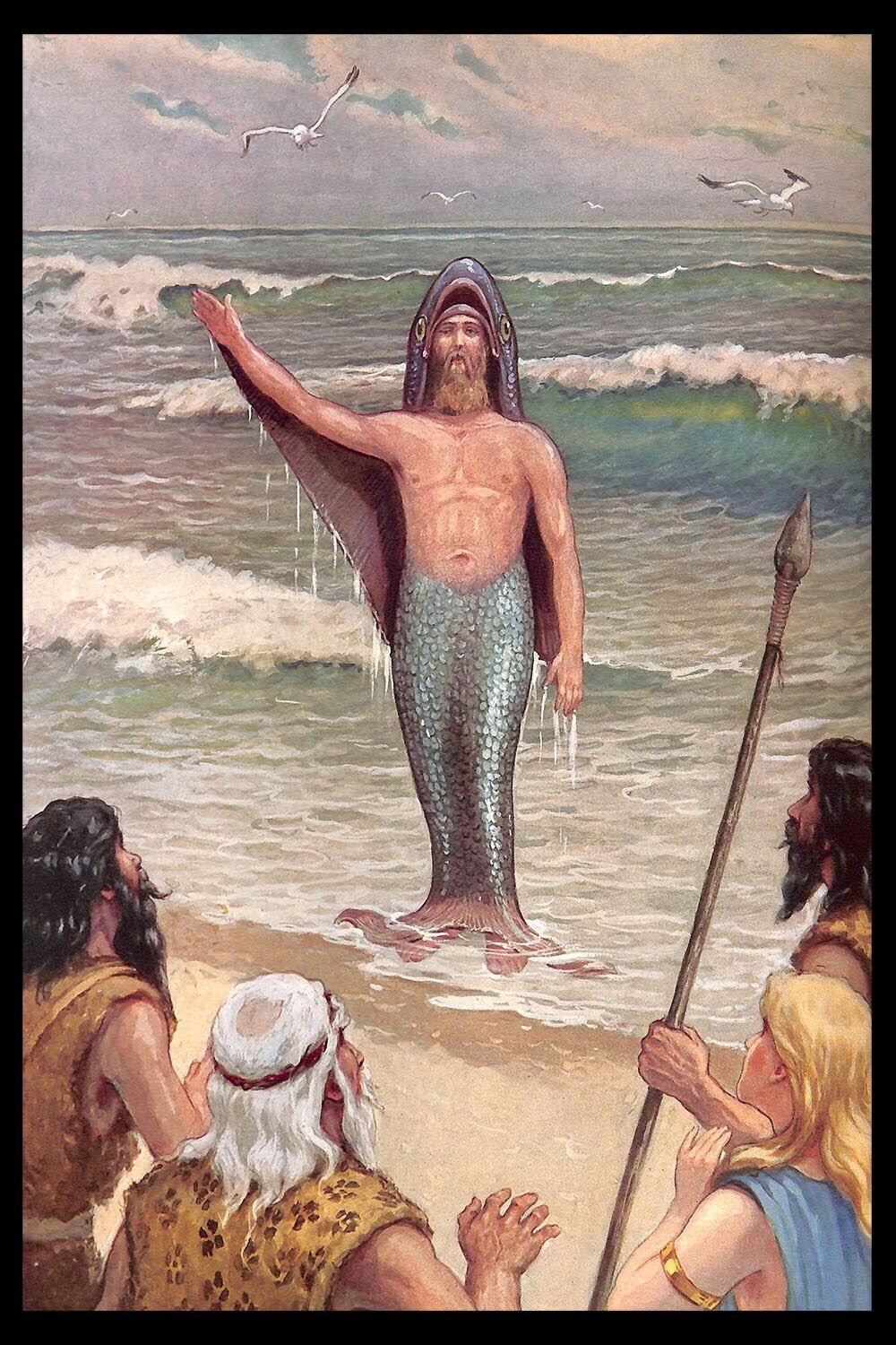 幻の生物を紹介 オアンネス】|異形博物館【オカルト・ホラー】 幻の生物を紹介 オアンネス】|異形博物館【オカルト・ホラー】