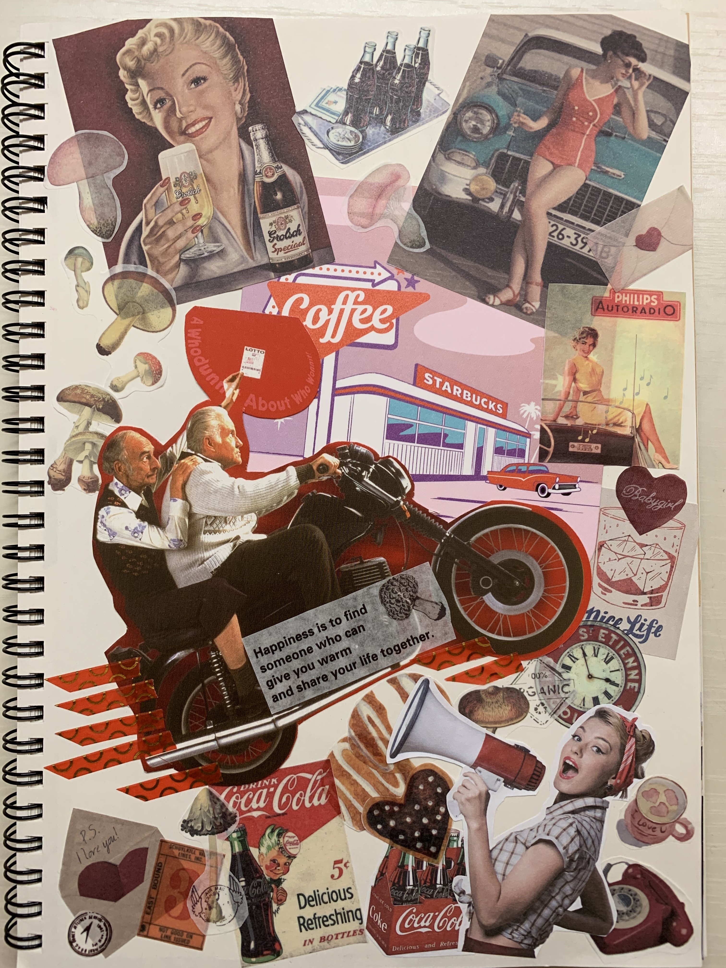 コラージュ作品2｜vivi