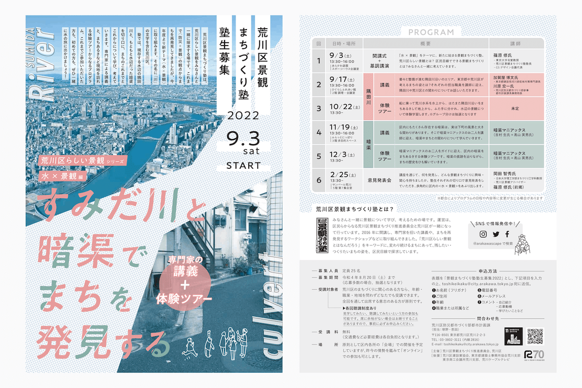 日本の街は“道路”ではなく“川”で出来ていた -荒川区景観