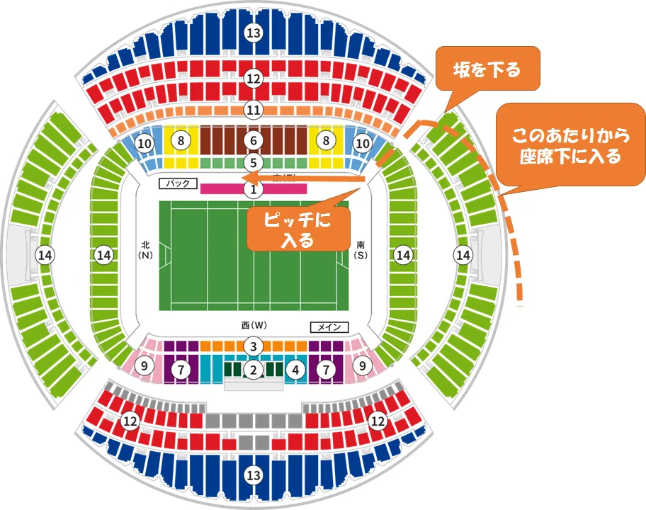 ラグビーワールドカップ 指定席ペア 豊田スタジアム他 観戦記】憧れのトヨスタのピッチサイドで感じた興奮 ~ 第7節トヨタVvs