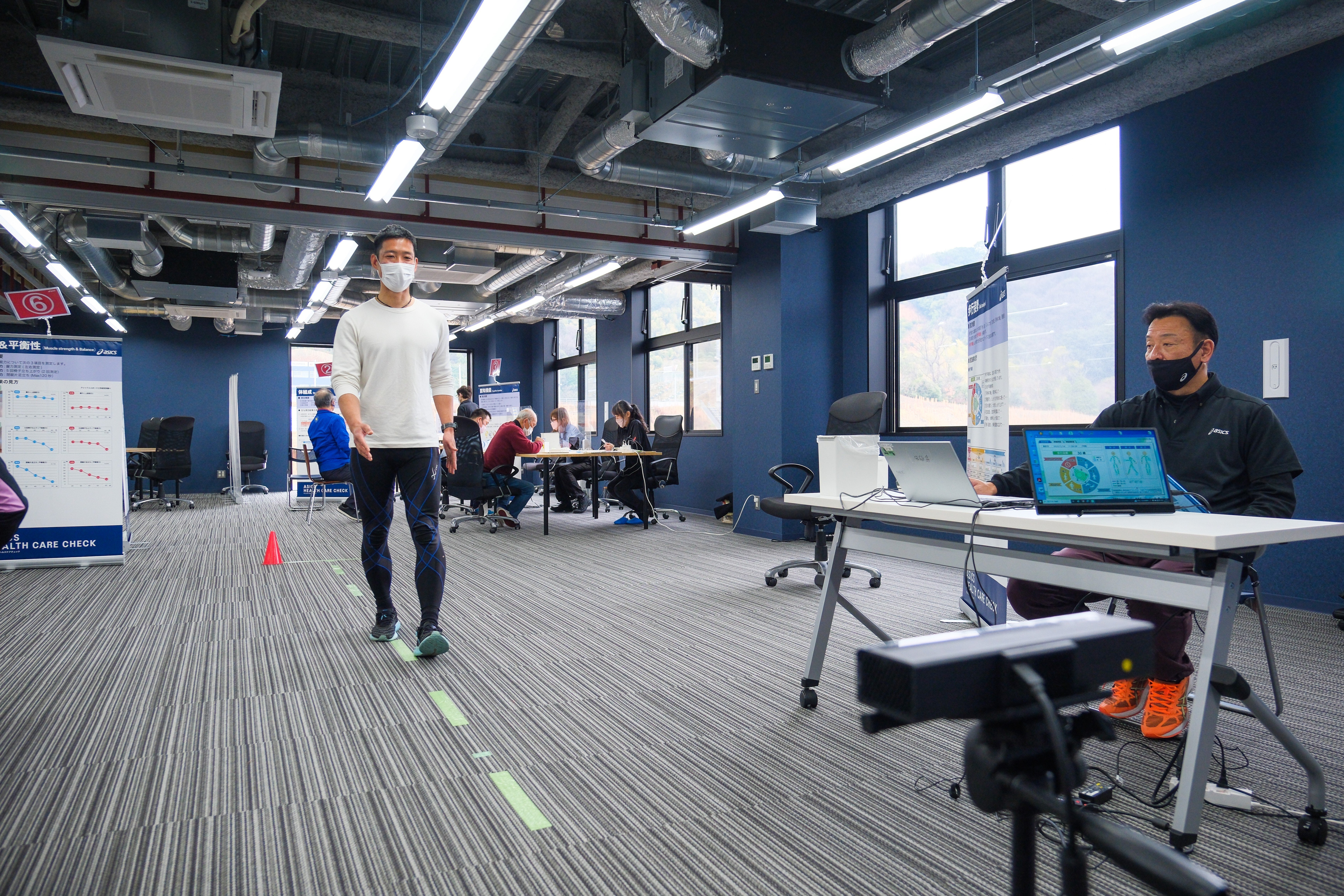 健康増進プログラム「ASICS HEALTH CARE CHECK（アシックスヘルスケア