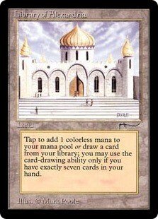 デュエルマスターズカード　Library of Alexandria 土地カード Library of Alexandria」の激安通販 | magi