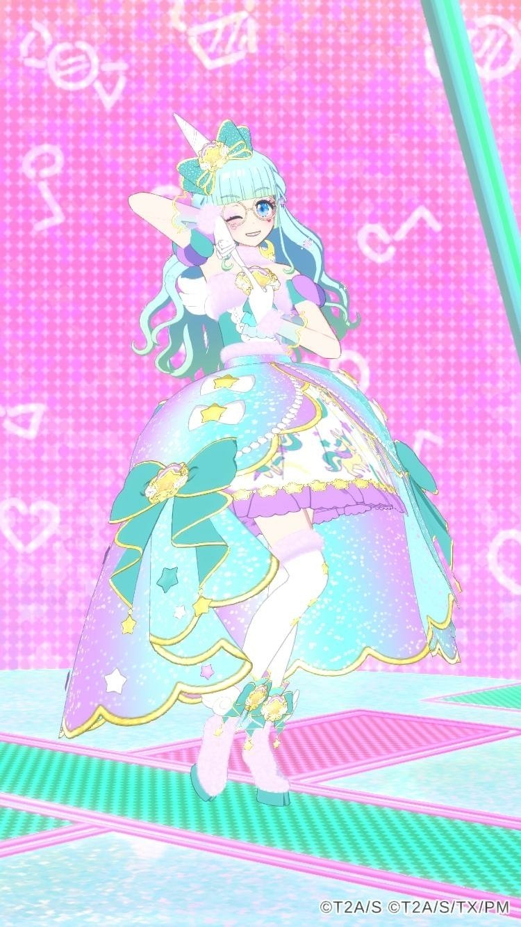 ミラクルユニコーングリーンスカート｜月ノ宮闇