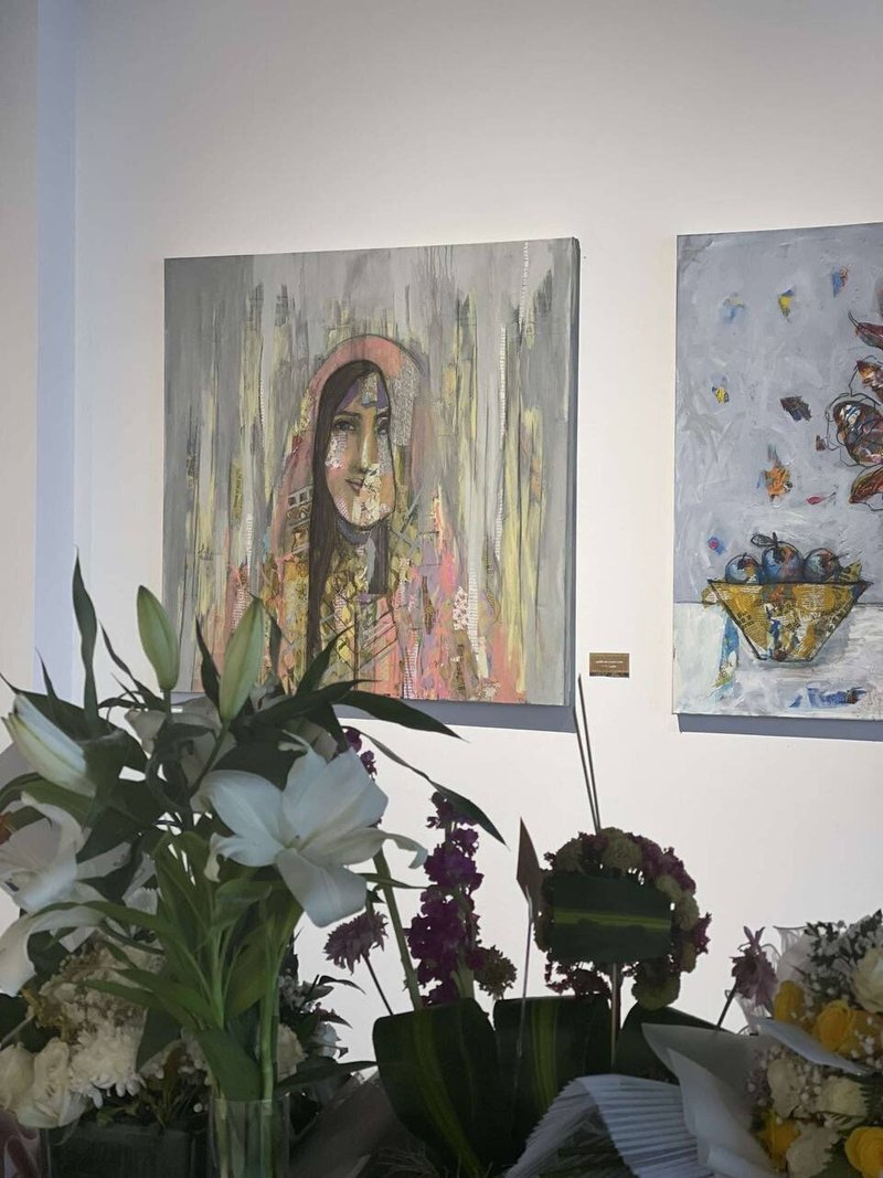 Installation View of solo art Exhibition in Medina