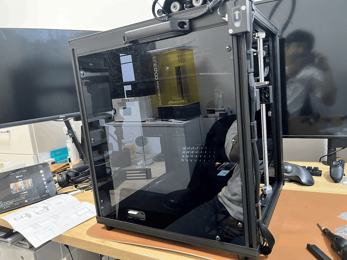 Ender 5 S1 改造記】その5 取説はひどいが出来栄えは最高のアクリル