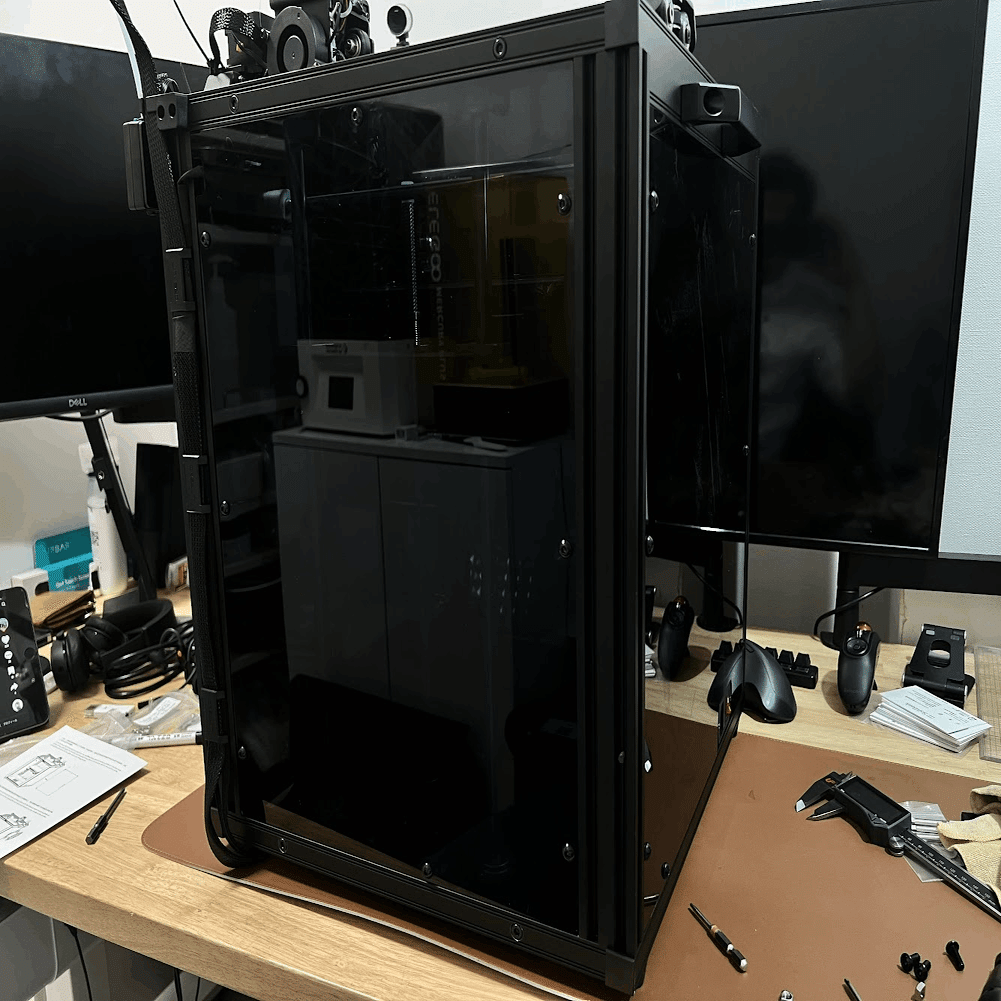 Ender 5 S1 改造記】その5 取説はひどいが出来栄えは最高のアクリル