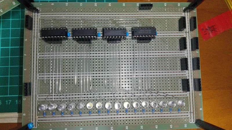 TJD4 vol.4 レジスタ 汎用ロジックicだけで作るcpu|masuda