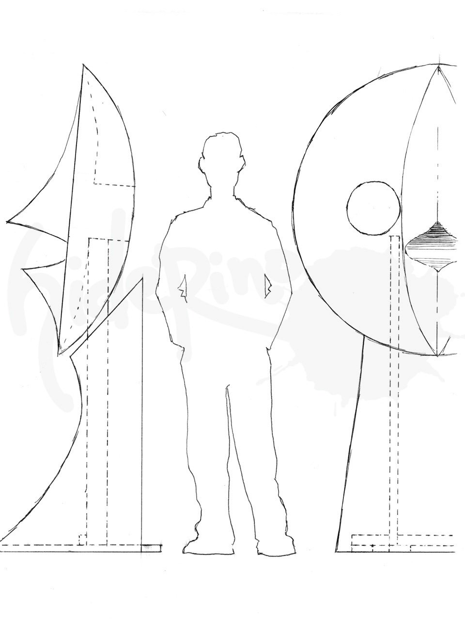 work】 太陽の塔の黄金の顔｜ヒデリーノ