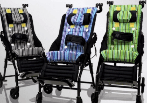 シェルパ(株) | 福祉機器展 on the WEB 介助用障害児用バギー POSKEY.