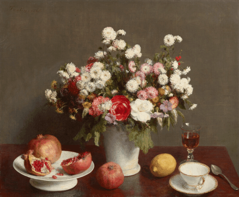 USA製 アンティーク　H.Motevakel 果実とグラス静物画 美術品 USA製 アンティーク H.Motevakel 果実とグラス静物画 美術品