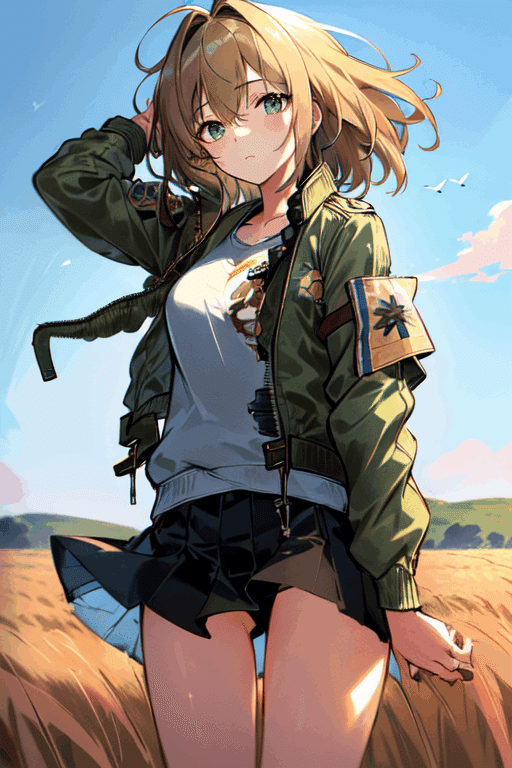 AIイラスト)上着「ジャケット」のプロンプト纏め（stable diffusion