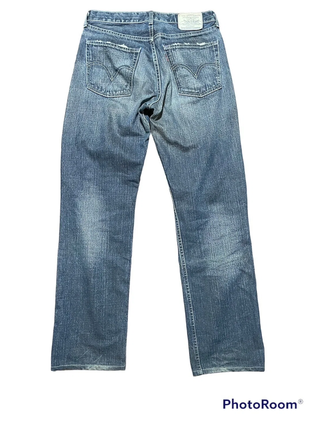 パッチの白いリーバイスCLASSIC LEVI'S 「WHITE PACKAGE」｜vintajin
