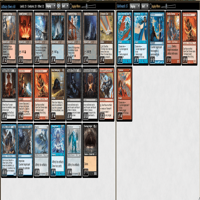 MTG パウパー 青黒テラー デッキパーツ backend=imagemagick;version=1;