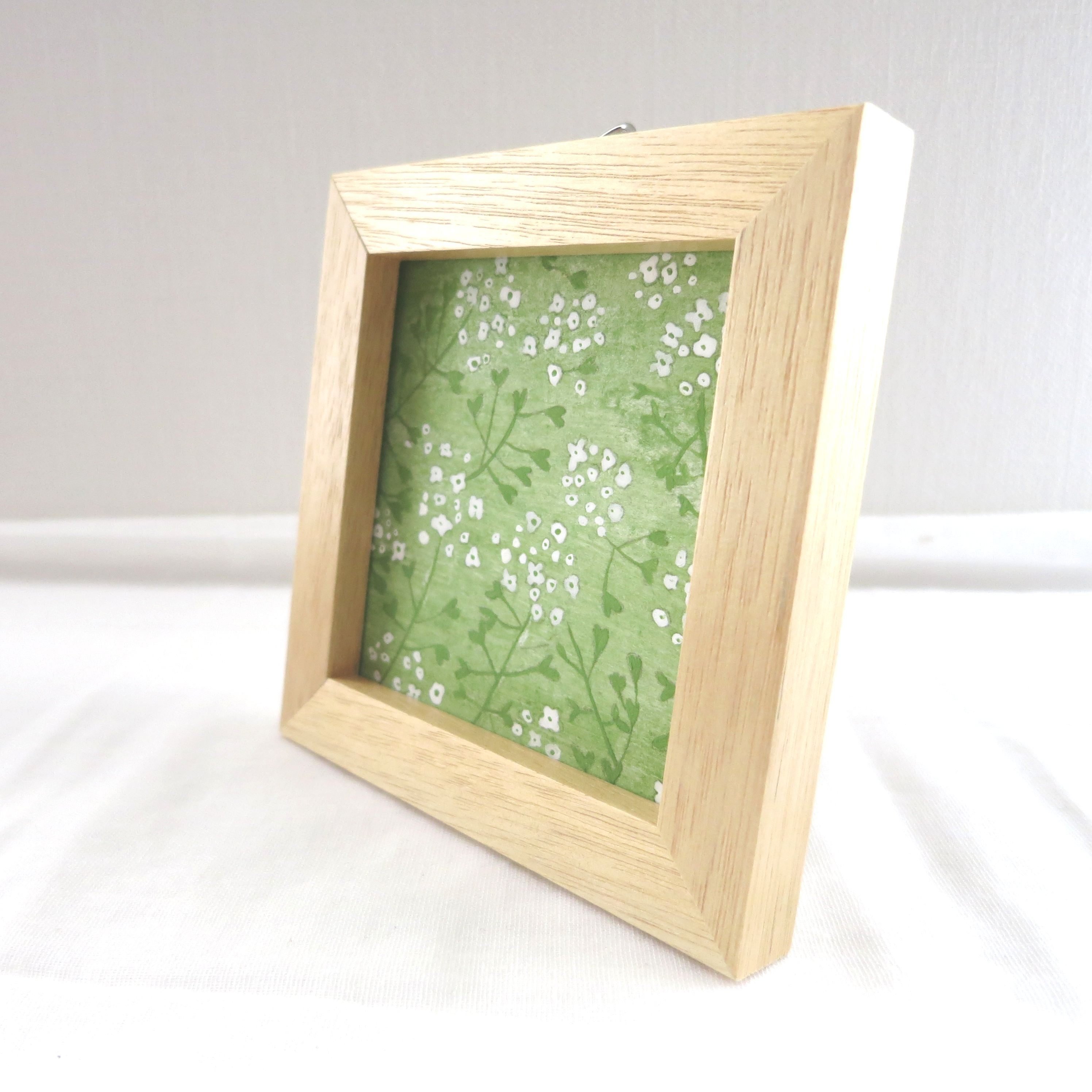 ナズナ・ぺんぺん草の日本画｜森野なか