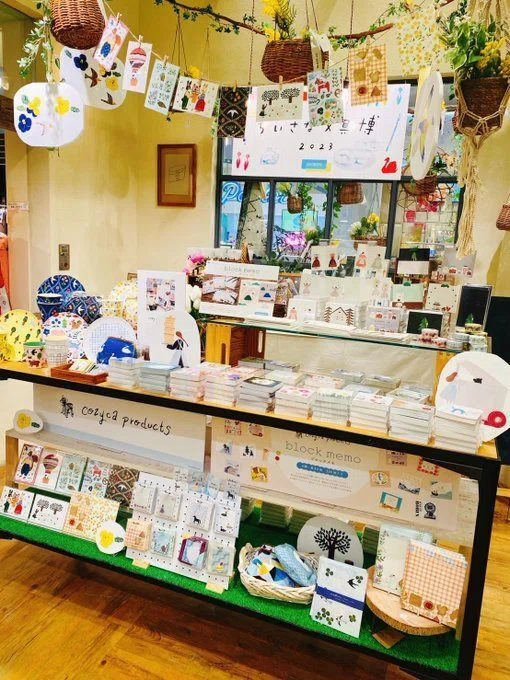 🦢お取り扱い店舗のご紹介🖋イノブン イオンモール草津｜表現社 cozyca products