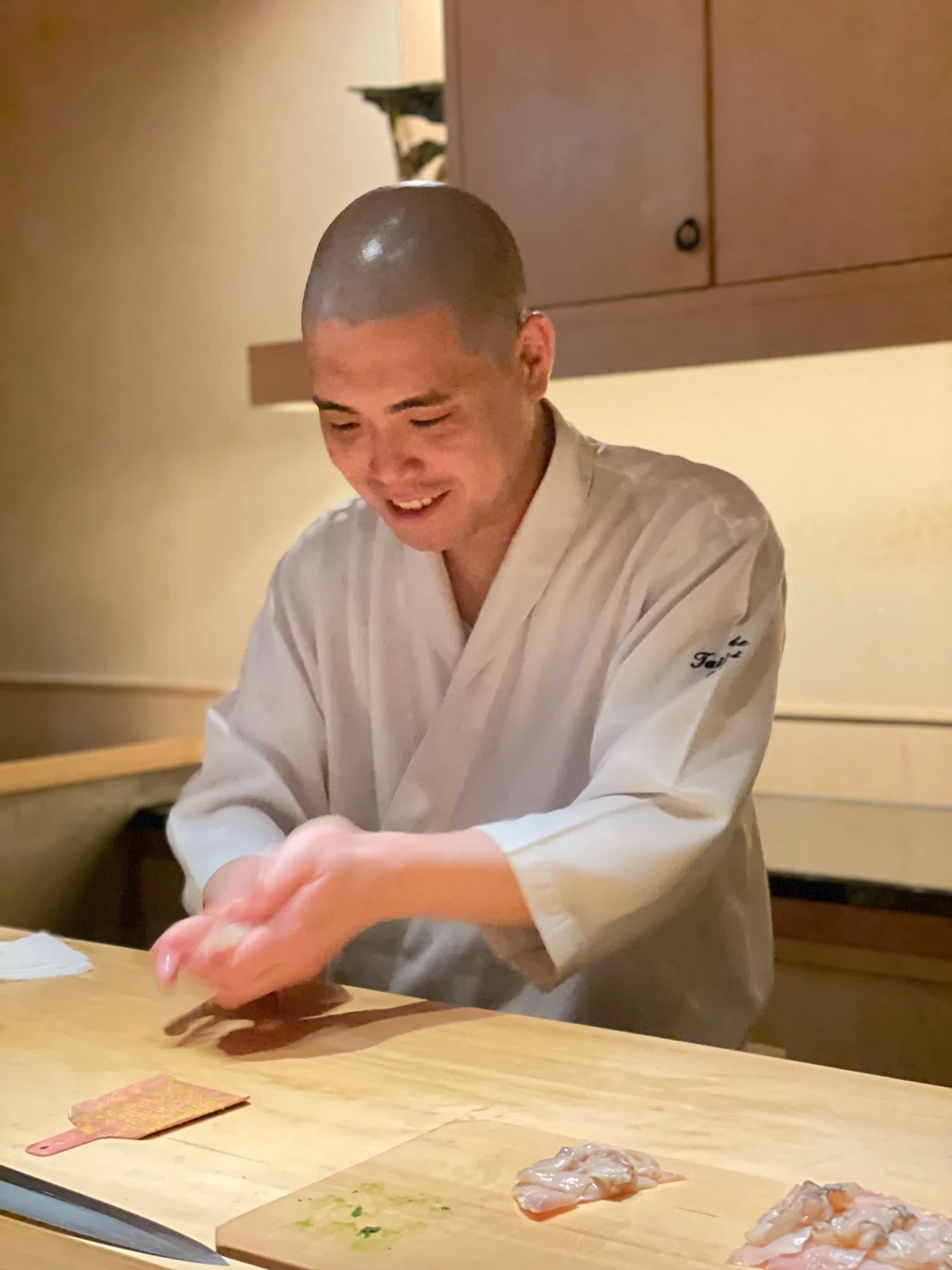 [Sushi Rizaki] The next reservation is 8 months away. 