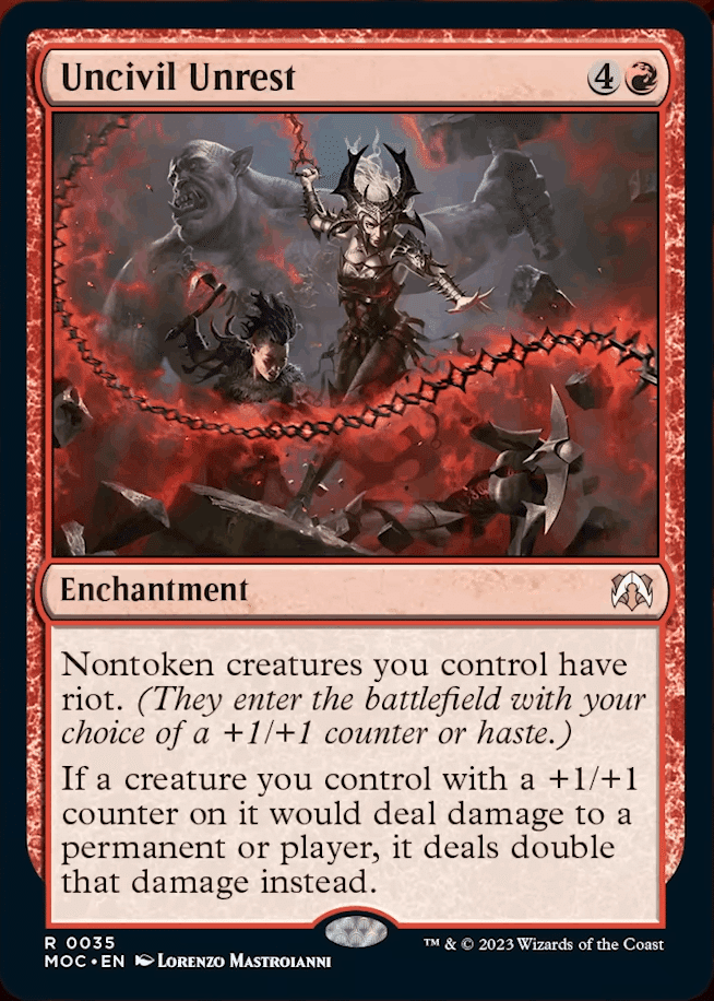 機械兵団の進軍】『賛助の呼びかけ』統率者デッキ新規カードまとめ（赤