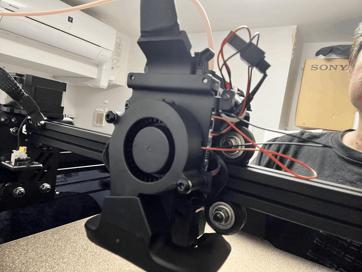 Creality Ender-3 S1 Pro + 5015改造ファンダクト-