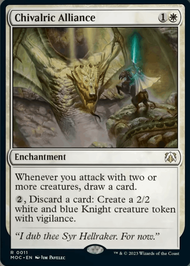 機械兵団の進軍】『騎兵隊の猛進』統率者デッキ新規カードまとめ（白