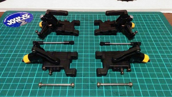 ワイルドウイリーのワイド化はWR-02CBサスアーム流用で