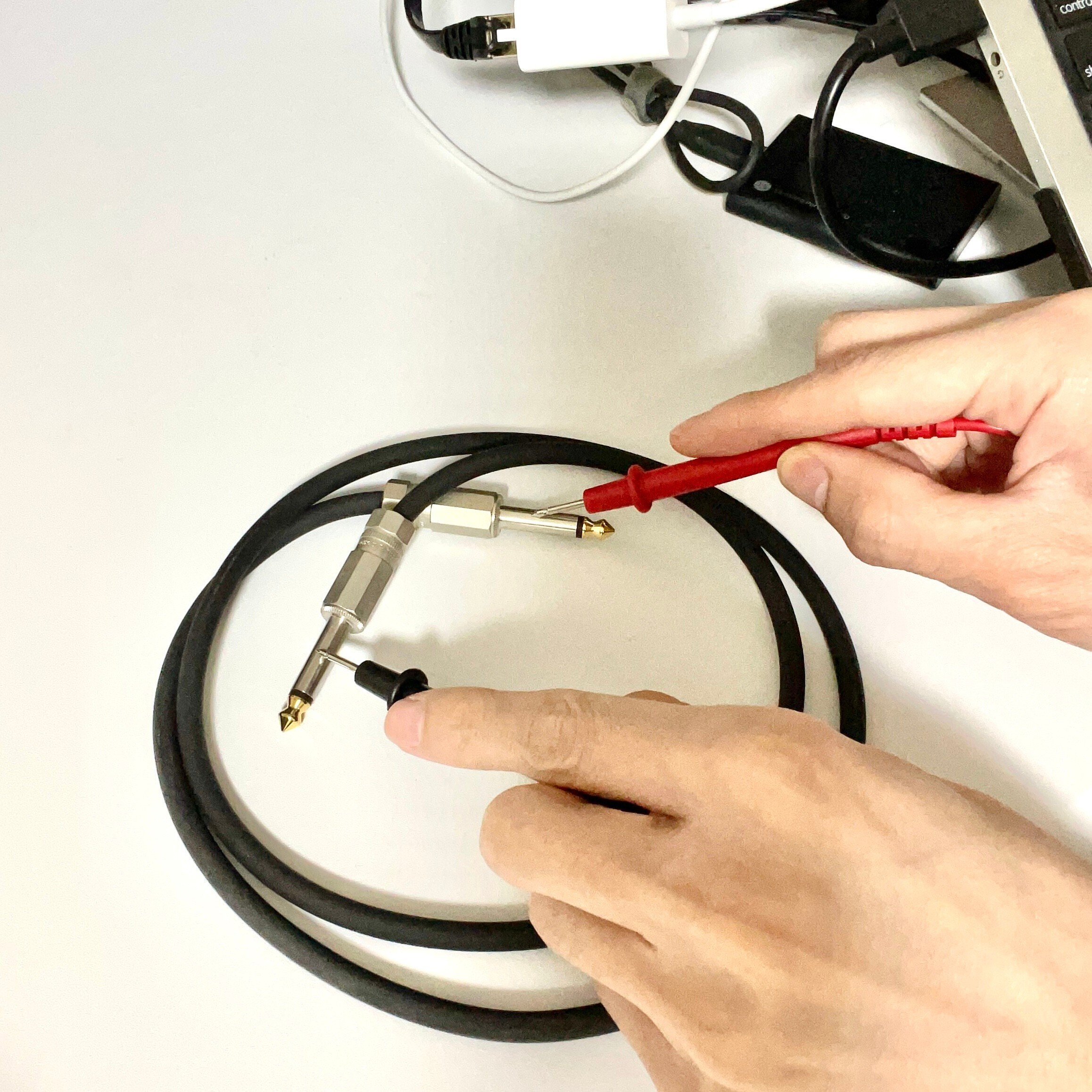 ケーブルが断線してるかもそんな時は導通テスターで確認しよう