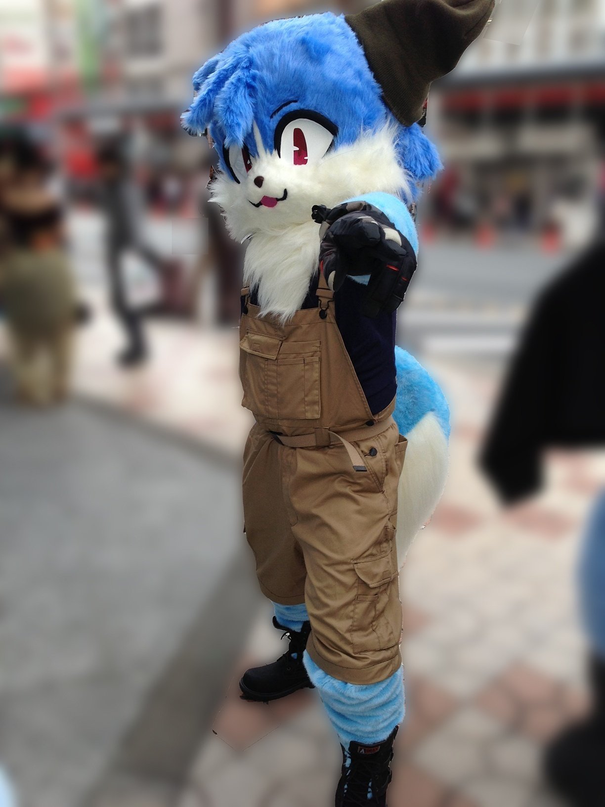 10年前に突如ケモ着ぐるみを始めた話 (4:初デビュー)｜hapi⇒ a.k.a.