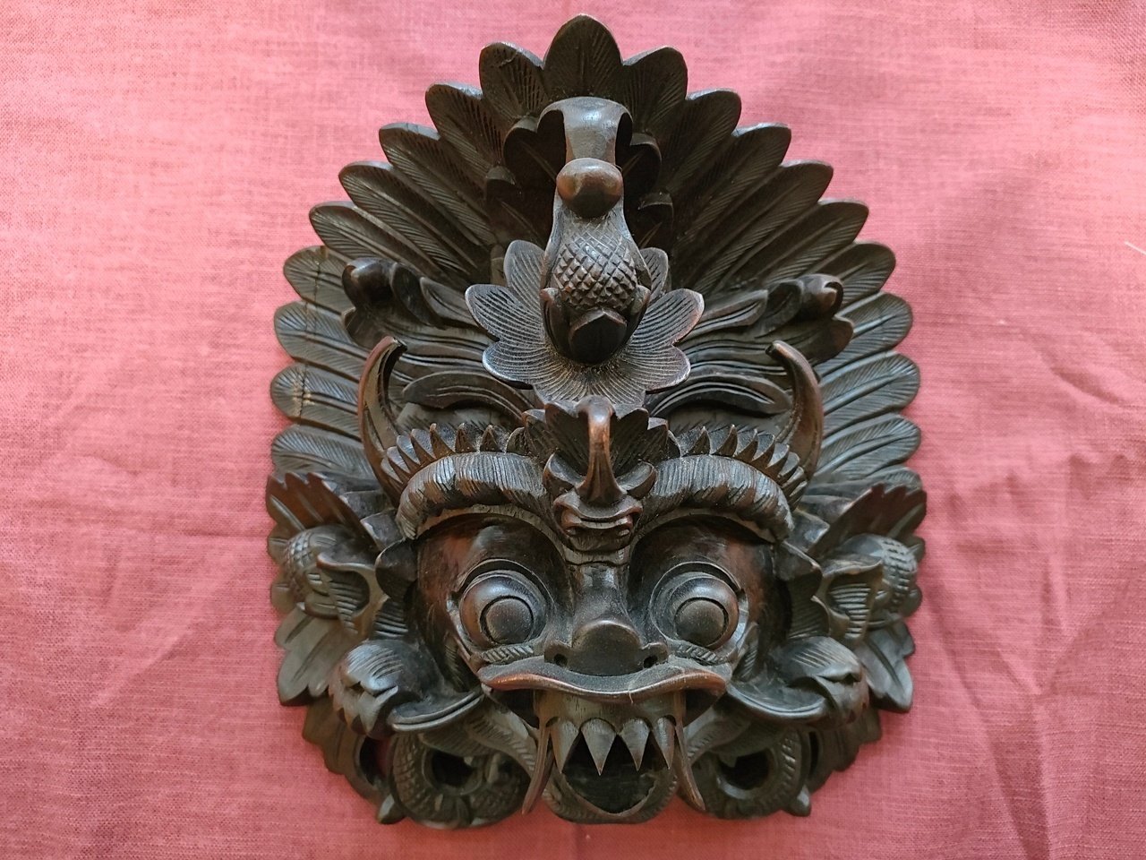 マンタ木彫り(インドネシア・バリ島) マンタ木彫り(インドネシア・バリ島)