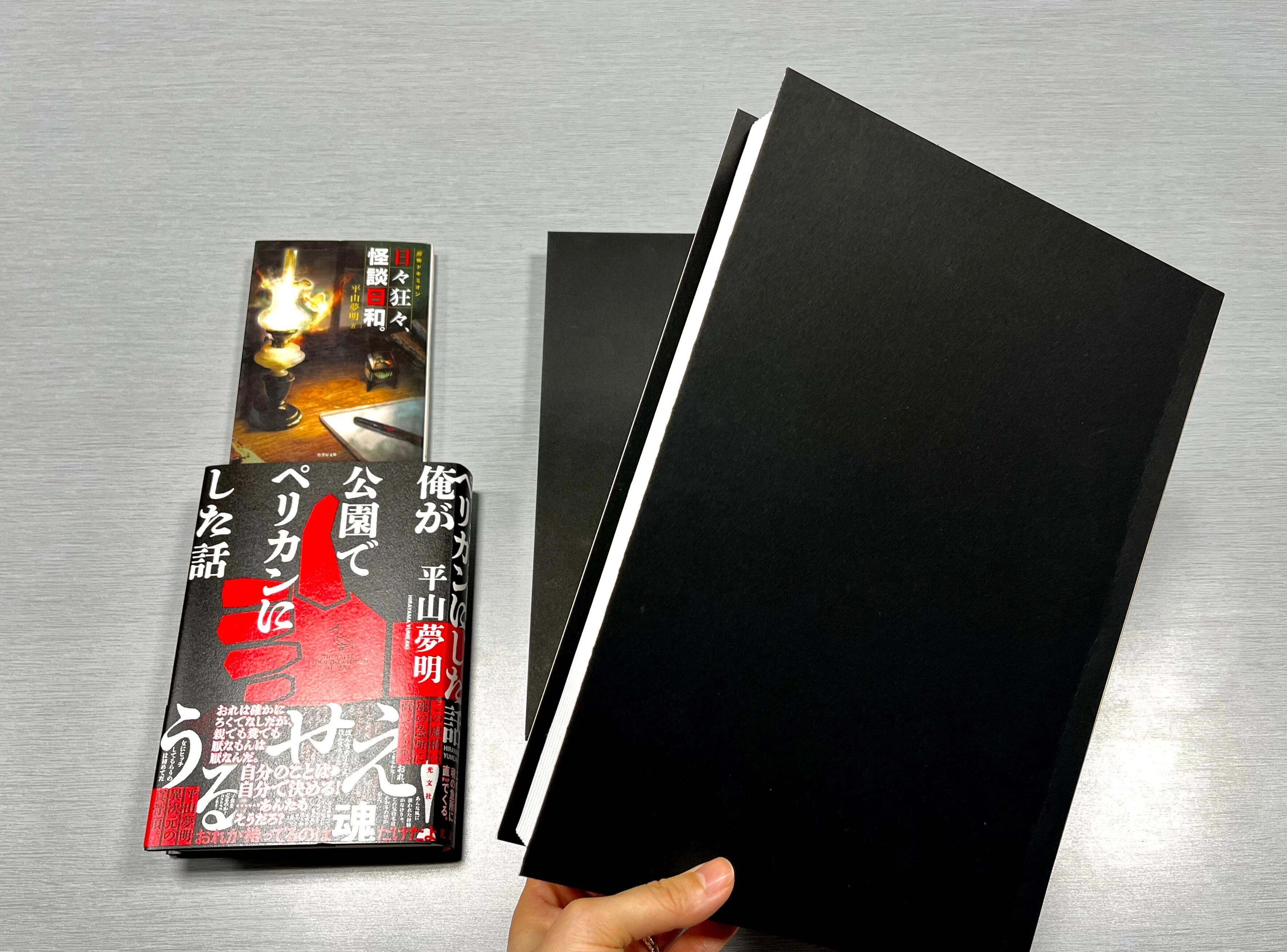 巨大本ができるまで②平山夢明さん『俺が公園でペリカンにした話 特別