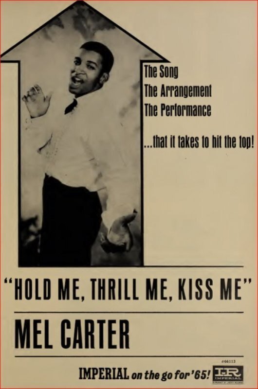 Mel Carter - Hold Me, Thrill Me, Kiss Me / ホールド・ミー