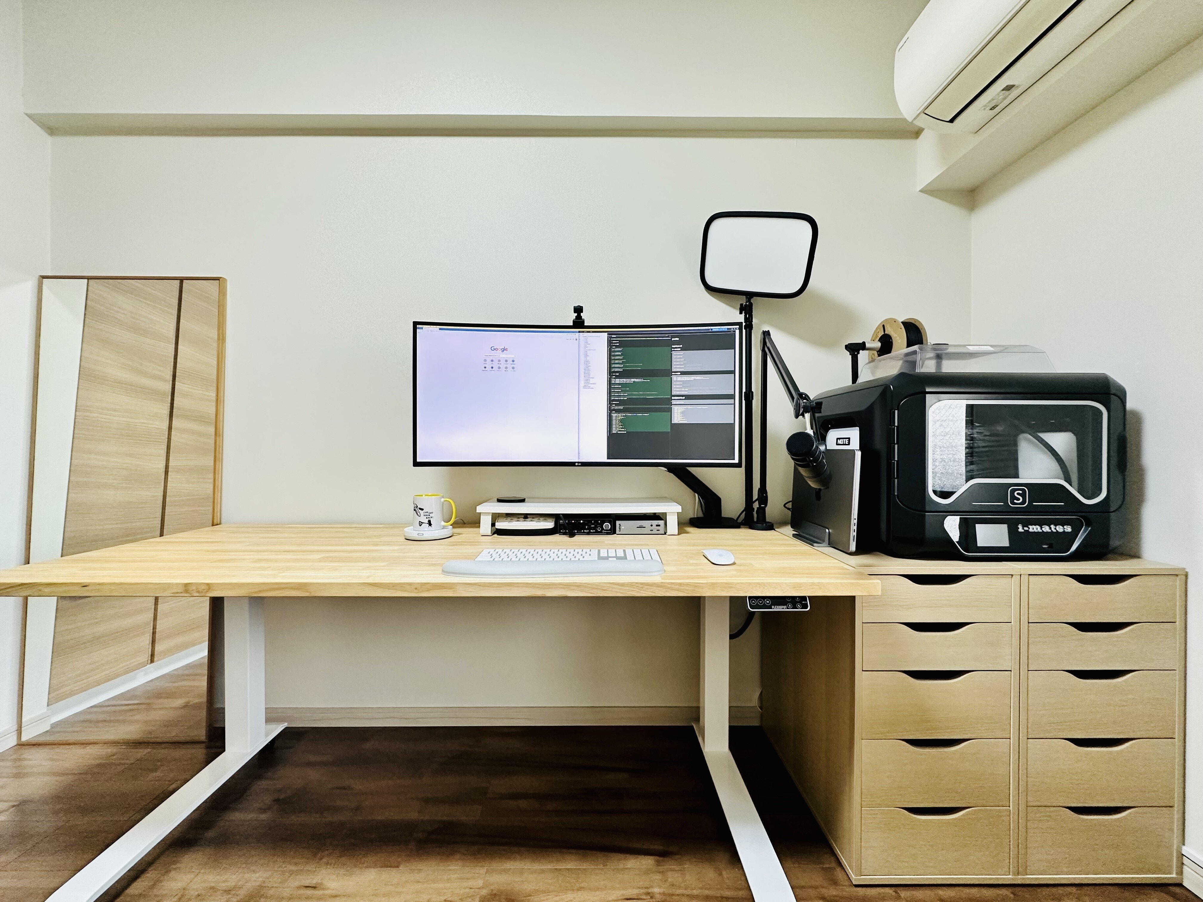 KANADEMONO x FLEXISPOT 電動昇降デスク 【公式通販】