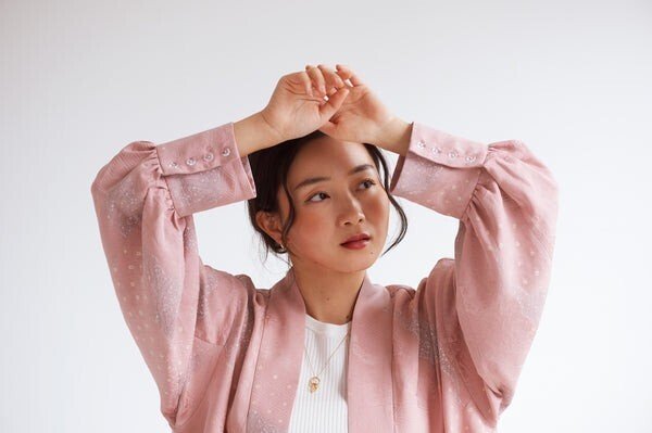 お着物の羽織「ケニ羽織」のおつくり|座波 ケニア お着物の羽織「ケニ羽織」のおつくり|座波 ケニア