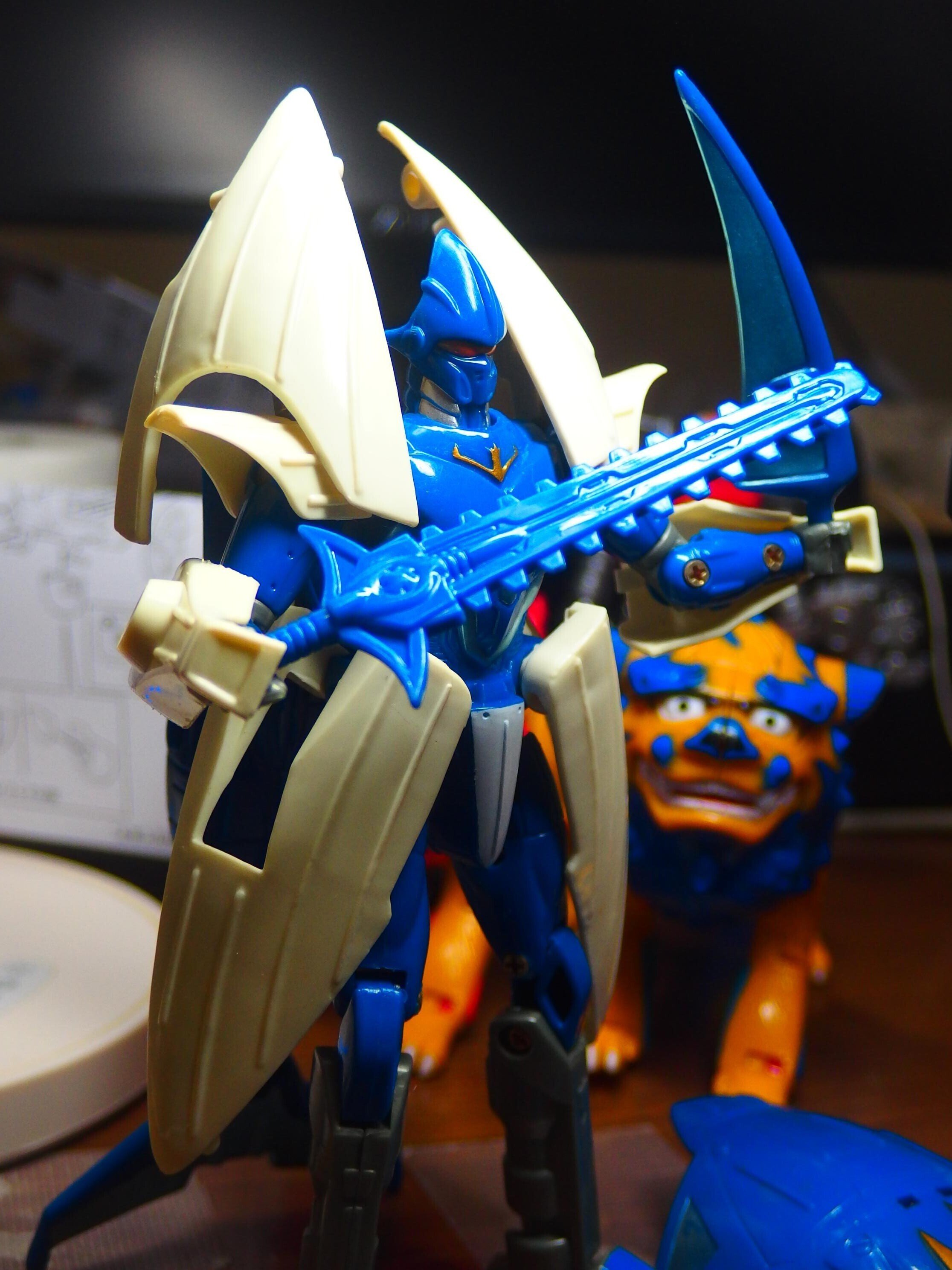 特撮]卓上玩具レビュー56～58 ガルーダ・ガンシーサー・リヴァイアサン