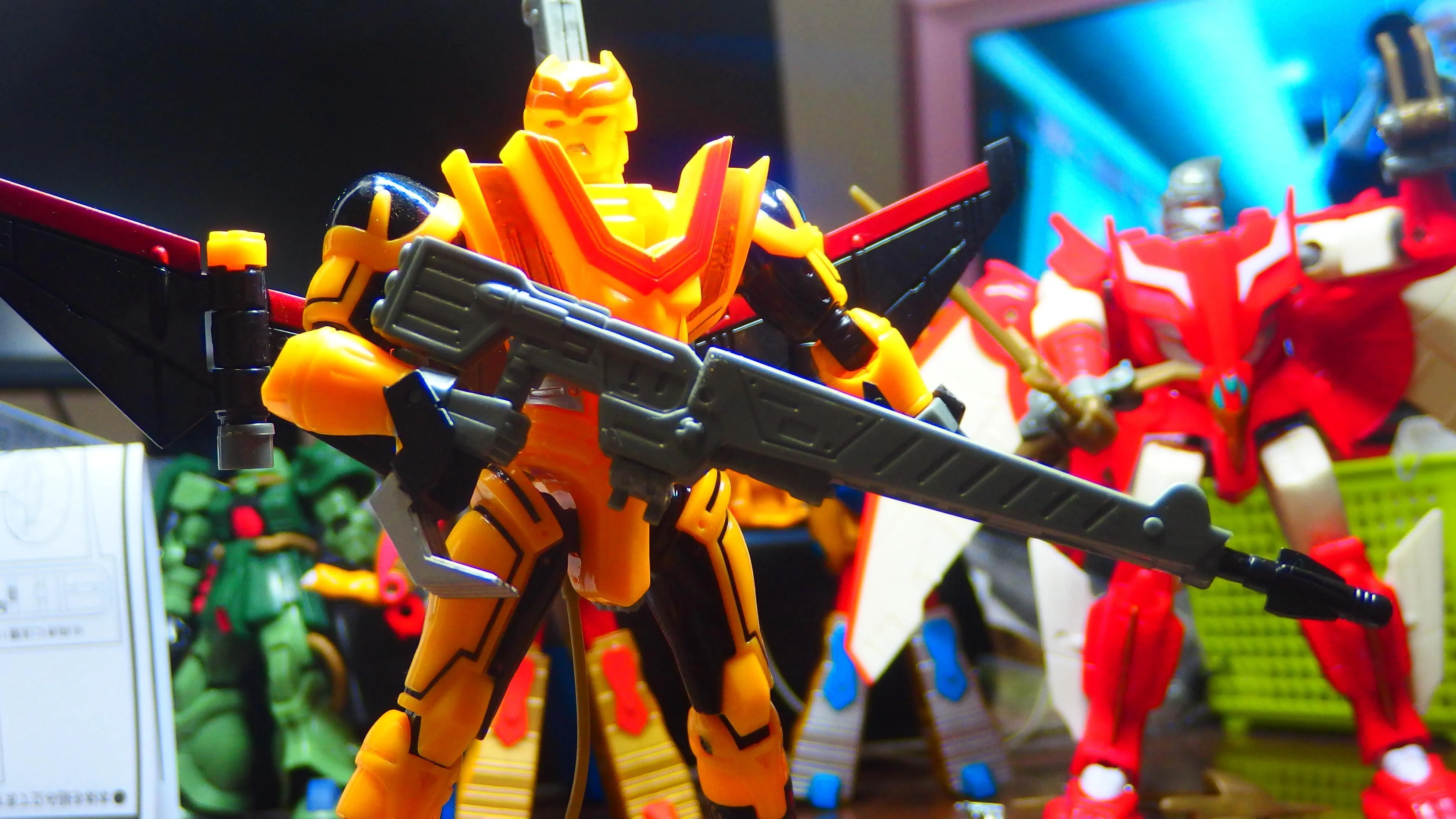 特撮]卓上玩具レビュー56～58 ガルーダ・ガンシーサー・リヴァイアサン