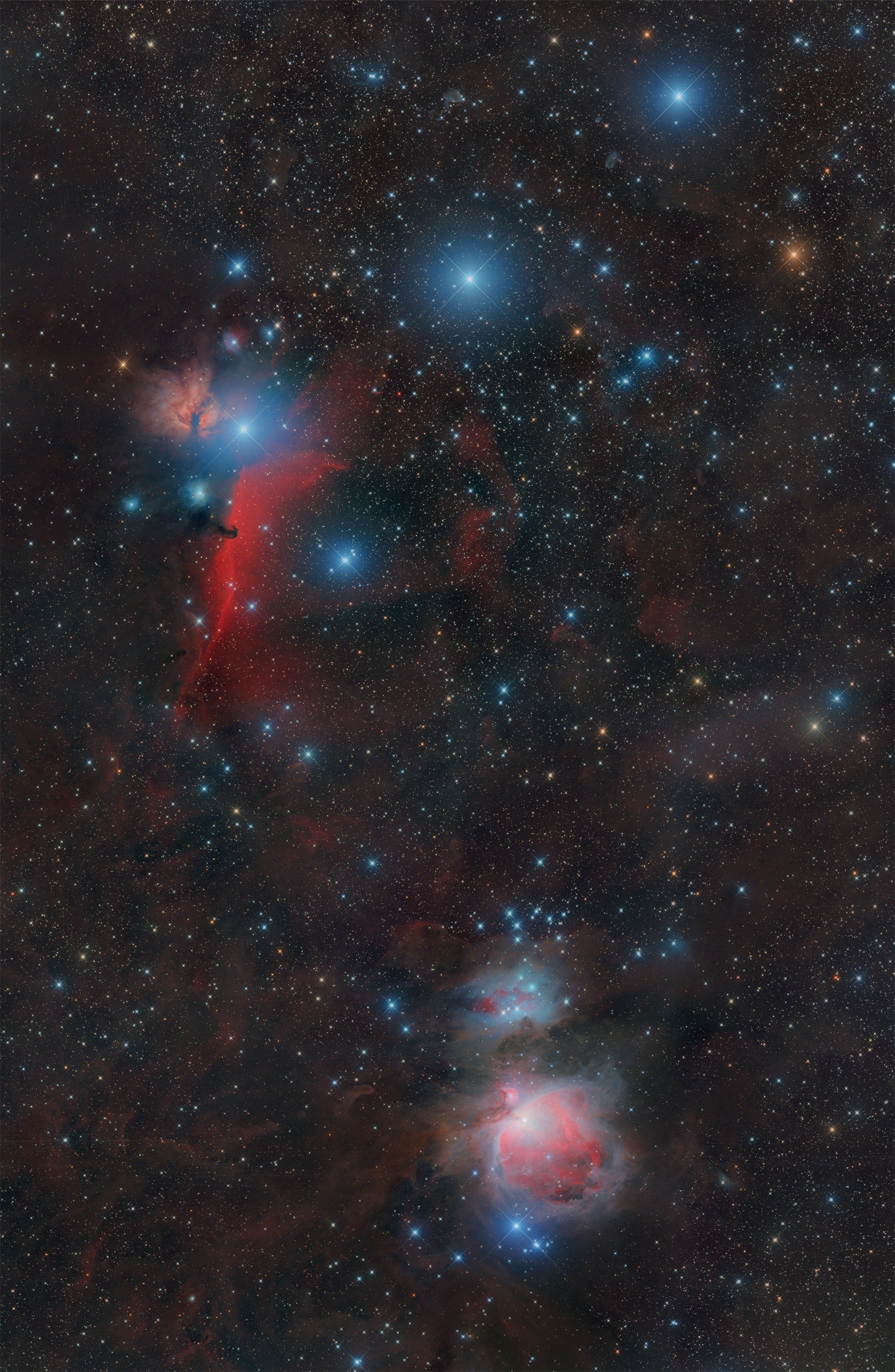 オリオン座のモザイク写真 ①作品｜近江商人