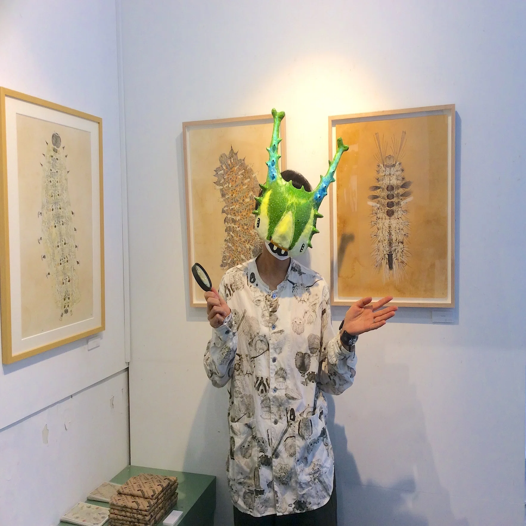 春だ京都だイモムシだ！ 桃山鈴子さん新作展レポート｜工作舎