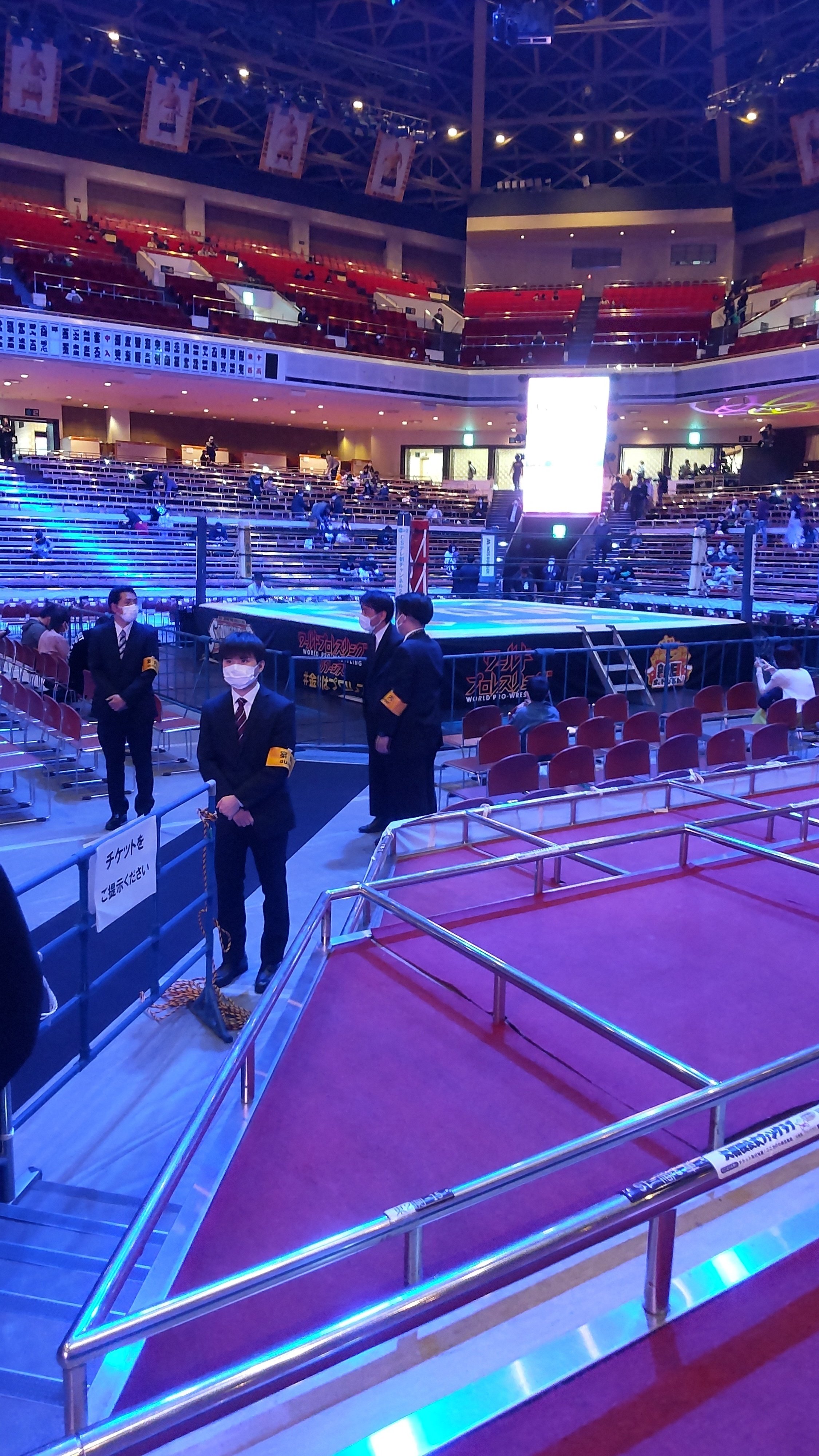 プロレスリング・ノア　両国国技館　　　升席 2023.4.8 両国国技館観戦記｜はねじろうのプロレス雑感