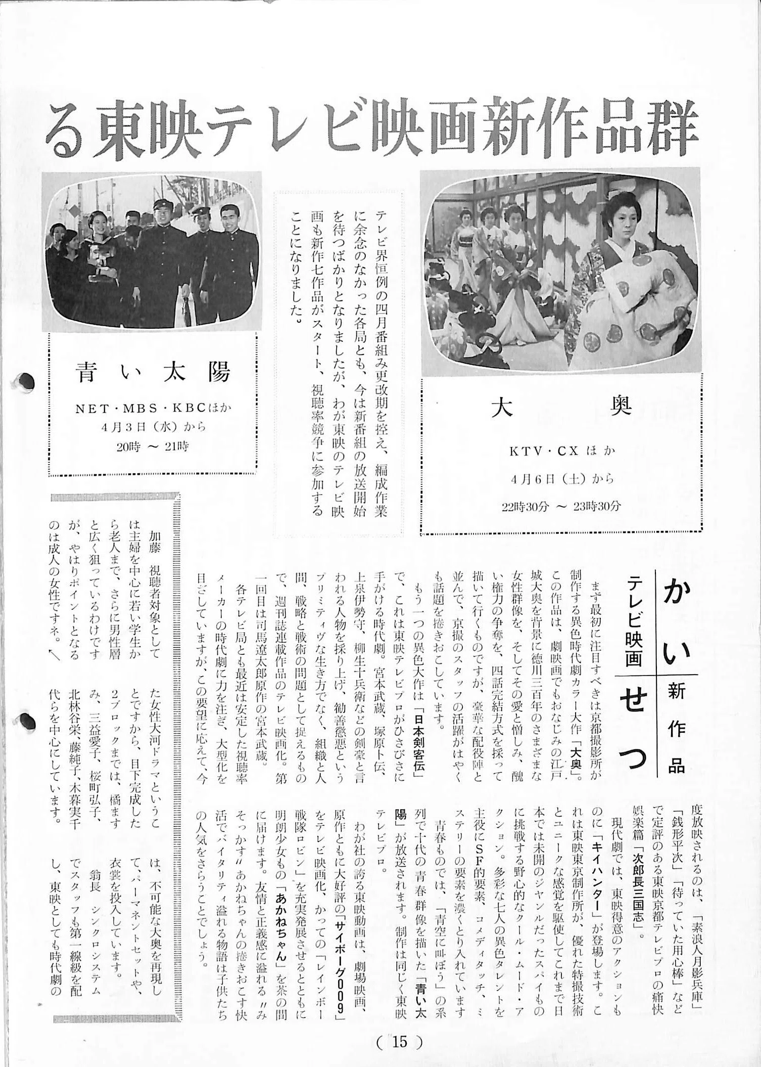 84. 第4章「行け行け東映・積極経営推進」｜創立70周年特別寄稿『東映