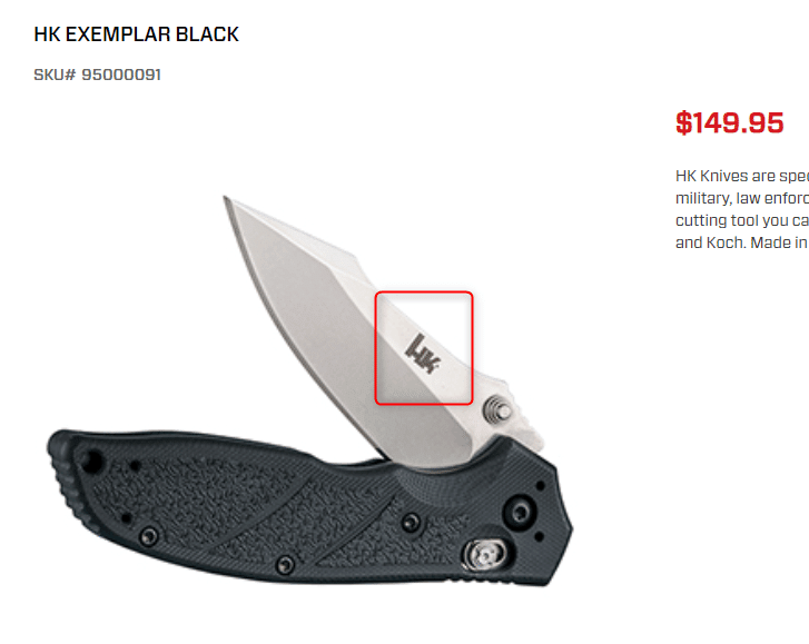 H&K製ナイフ「Exemplar（イグゼンプラー）」フォトレビュー
