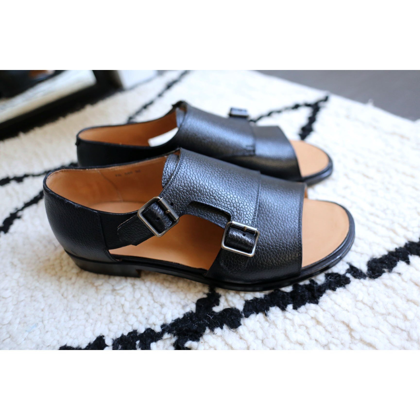 靴 F.LLI Giacometti FG330 SANDALO size41 F.LLI Giacometti FG330 SANDALO (DOUBLE MONK SAN