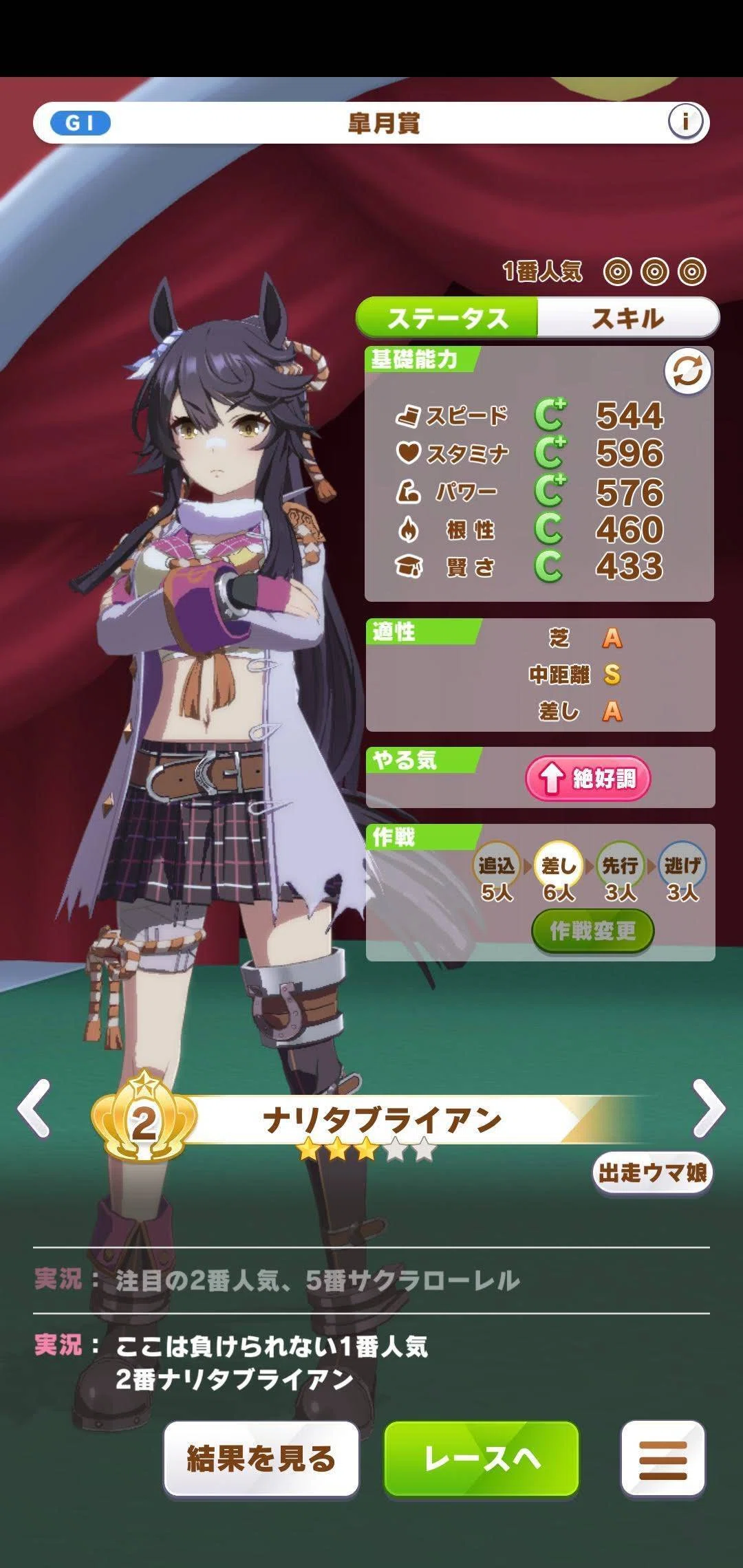 ゲーム】【ウマ娘】サクラサク！サクラローレル！｜のまど