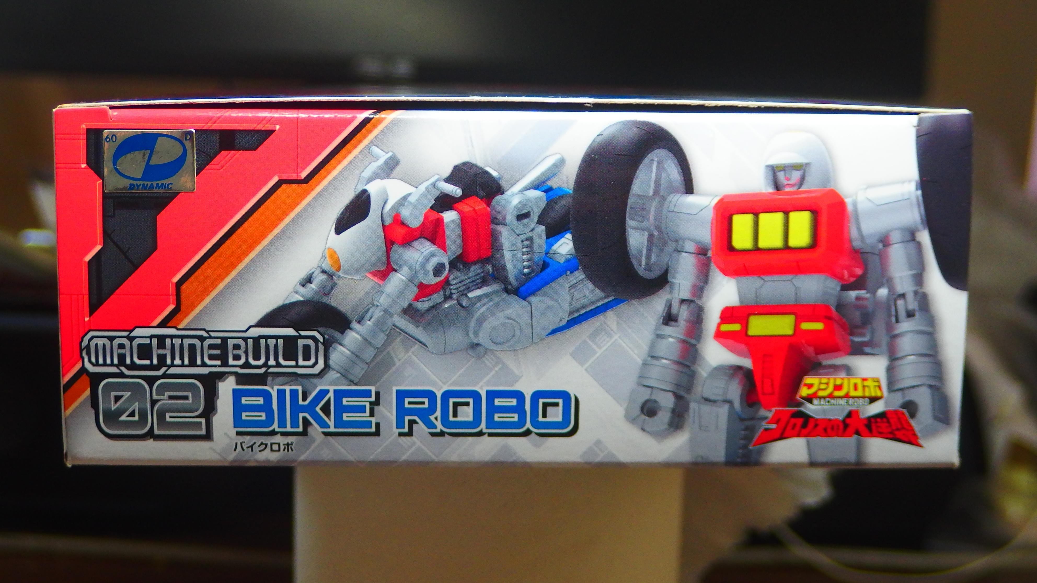 卓上玩具レビュー59 バイクロボ(マシンビルドシリーズ