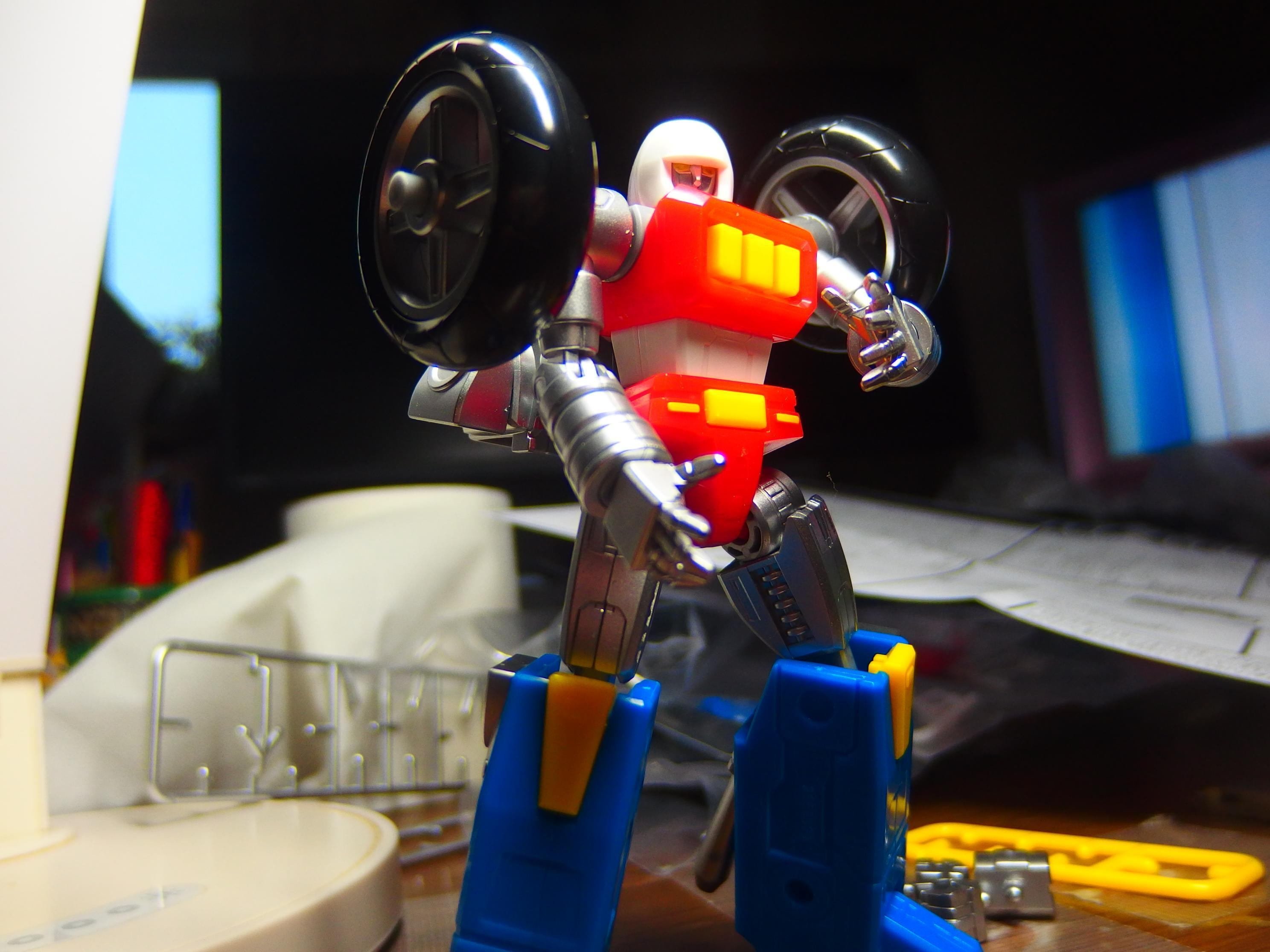 卓上玩具レビュー59 バイクロボ(マシンビルドシリーズ マシンロボ