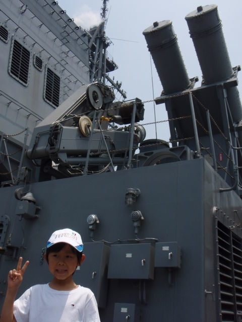昔話)護衛艦「おおなみ」に乗ってきました。｜西川正治