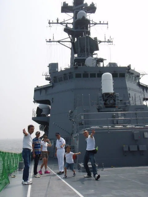 昔話)護衛艦「おおなみ」に乗ってきました。｜西川正治