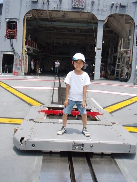 昔話)護衛艦「おおなみ」に乗ってきました。｜西川正治